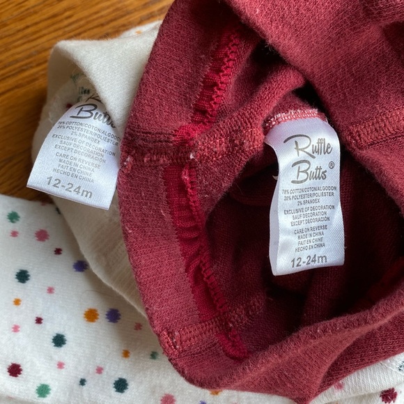 Footless Ruffle Tights - Picture 2 of 3